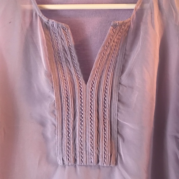 2/$18: Lt Purple/Lilac V-Neck Dressy Tank - Picture 2 of 6